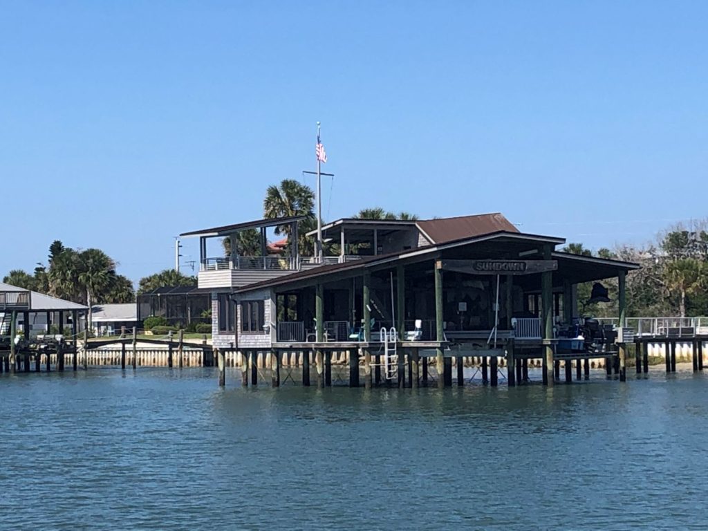 A very unique architecture home along the ICW in north Florida