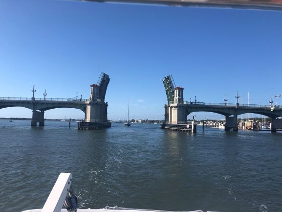 The Bridge of Lions in St. Augustine, Florida