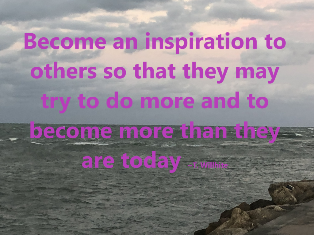 Inspire others