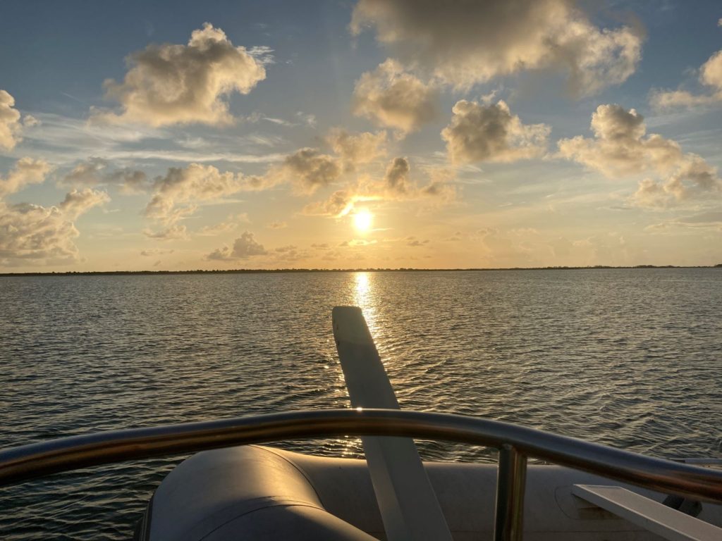 sunset at Cape Lookout