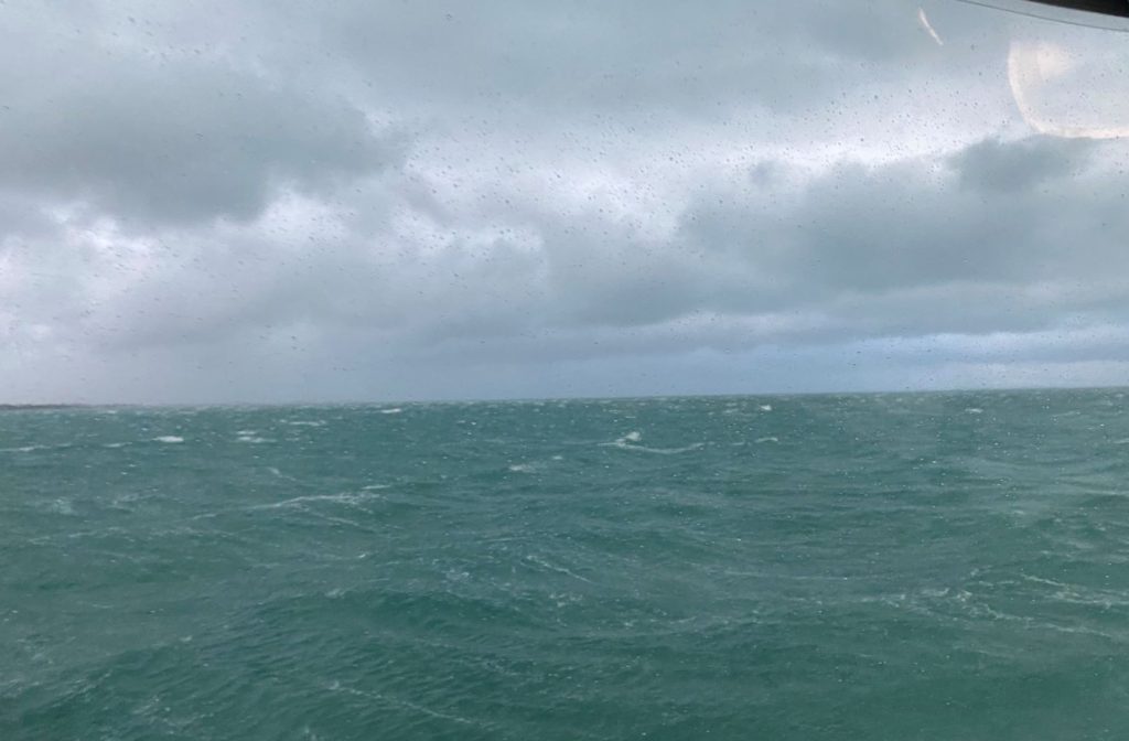 storm at anchor, Key Largo
